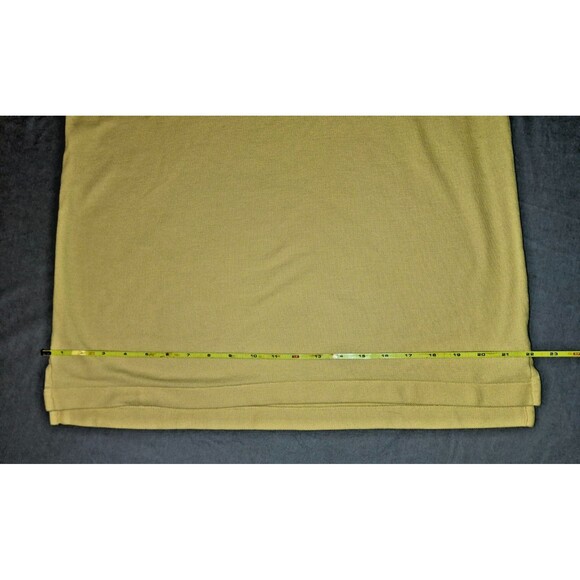 L.L.Bean Men’s Double L Polo Shirt Yellow Wrinkle Resistant Sz M Regular - Picture 4 of 5